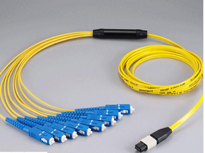 MPO-Sc 12core Mini Round 3.0mm Fiber Optical Patchcord