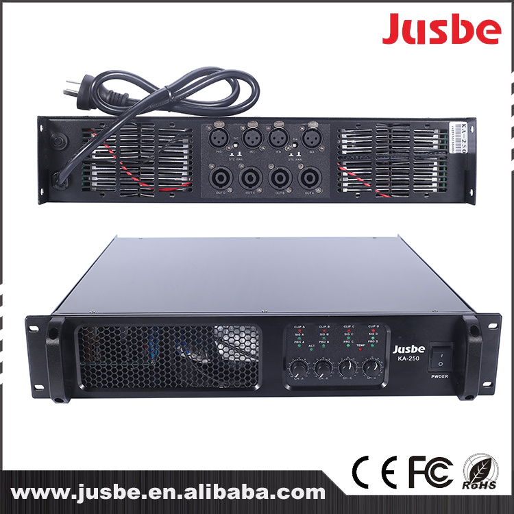 4 Channel Professional Audio Sound System Speaker Power Amplifier