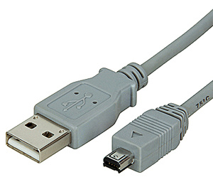 USB a Male to Mini 4pin Data Charger Cable for Camera