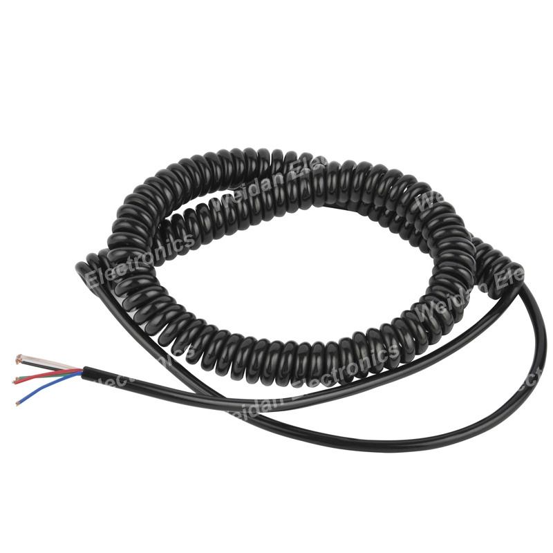 5 Cores PU Coiled Cable (WD20-002)