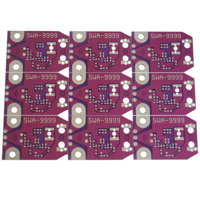FR-4 1layer Red Soldermask PCB Board Manufacturing