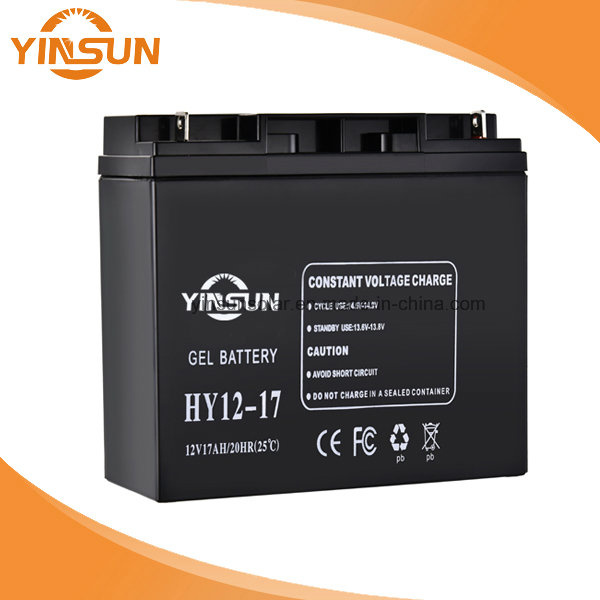 12V 17ah Solar Battery for Portable Solar Panel System