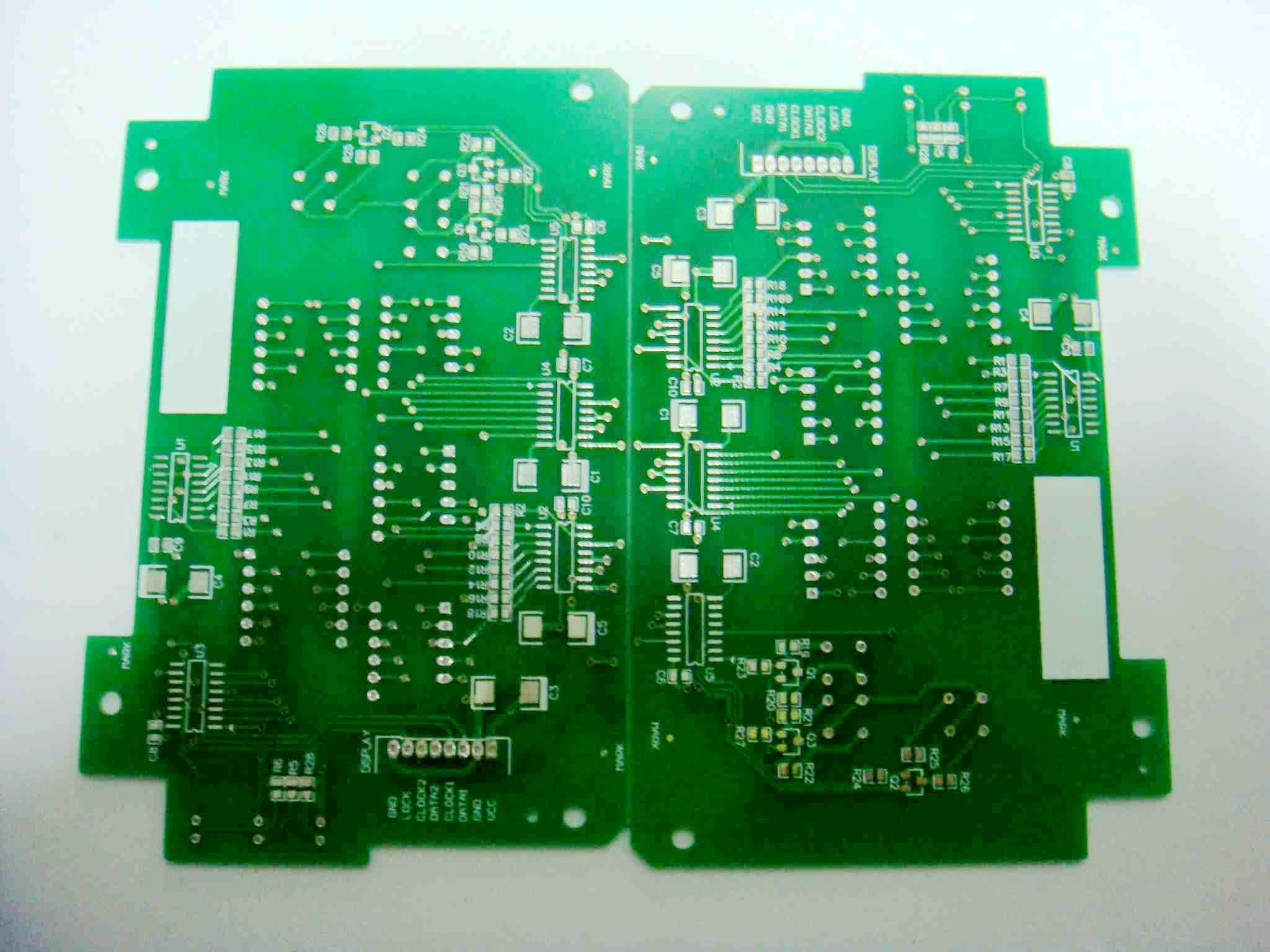 2 Layer Fr4 TV Component PCB with Double-Side PCB