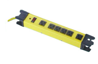 6 Outlet Power Strip, Socket with ETL Approval (RPU-LTS-6W, 6WS)