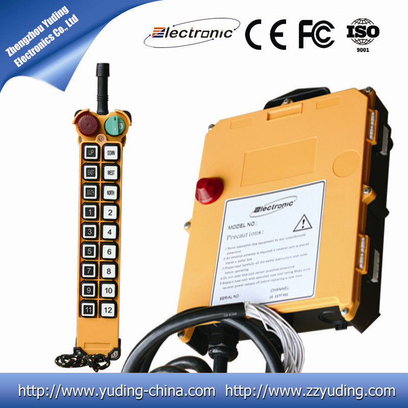 F21-18d Heavy Duty Single Girder Gantry Crane Parts Remote Control Wireless Transmitter Receiver