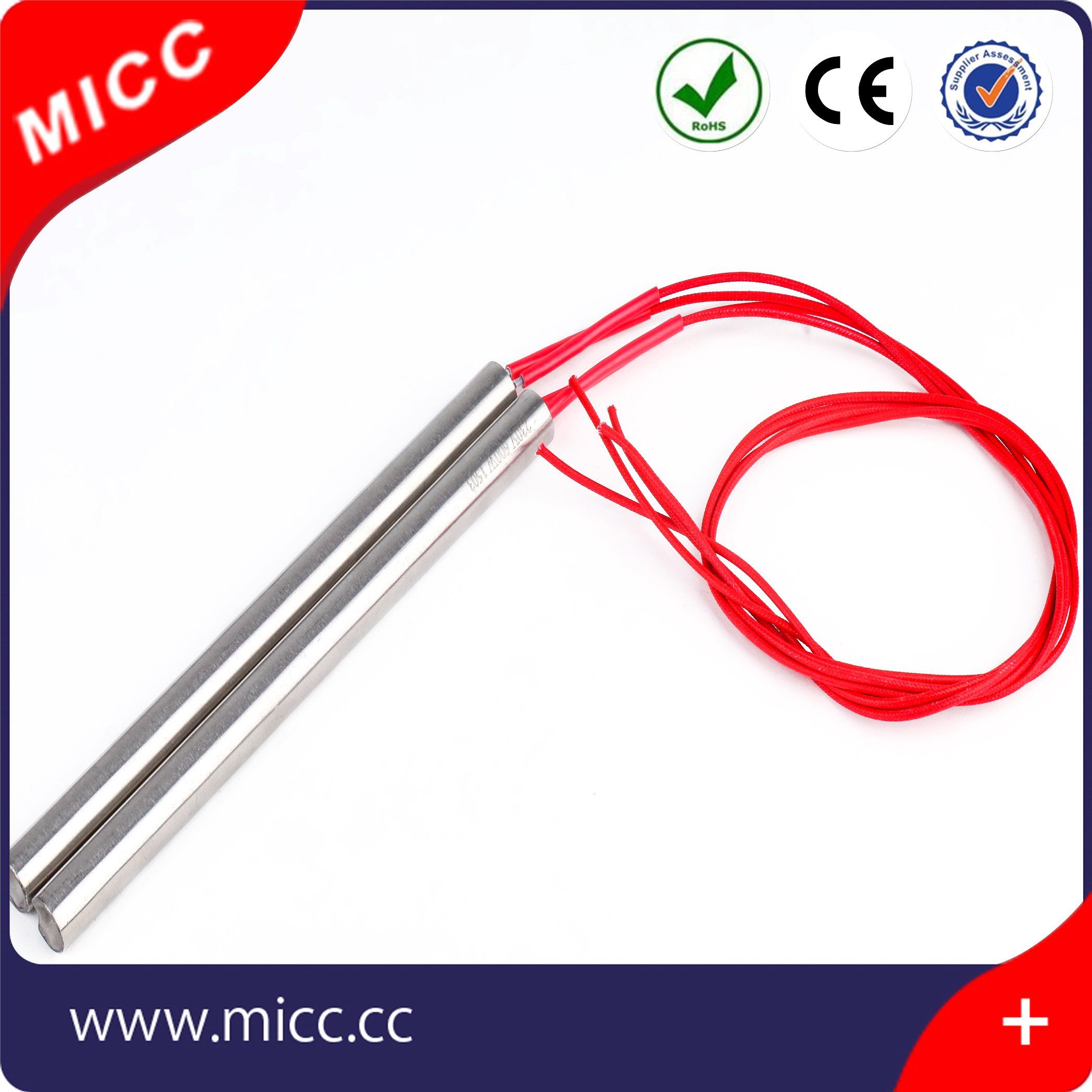 Micc Red Ce Certification Straight Cartridge Heater