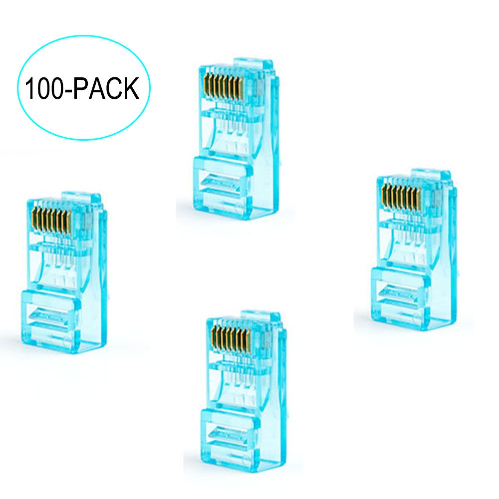 Ce, RoHS Approved CAT6 RJ45 Connector 100-Park RJ45 CAT6 Unshielded Plug Modular 8p8c Plug