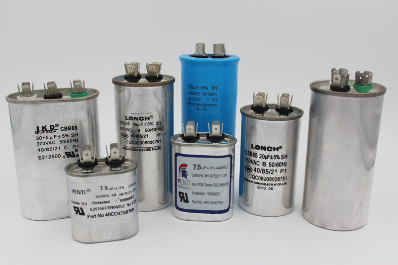 Cbb65 Oil Filled Capacitor Used for Air Conditions, Refrigerators, Generators