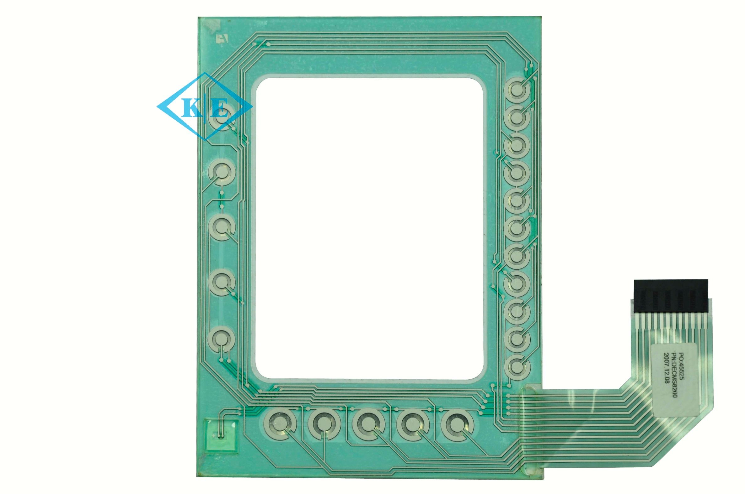 Mylar Circuit Switch with Metal Domes and Connector