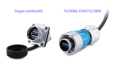 Dh24 USB Connector for LED Display Screen, Industrial Equipment and Other Field