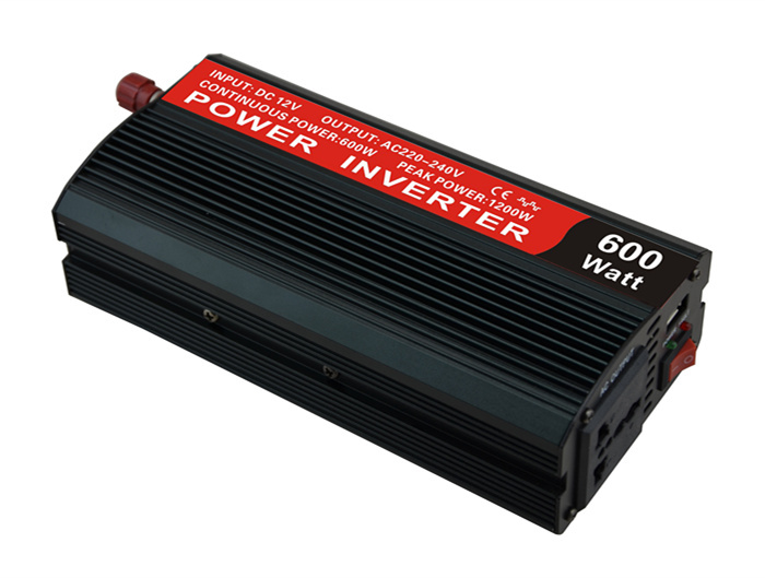600W Square Sine Wave Portable Car Power Inverter