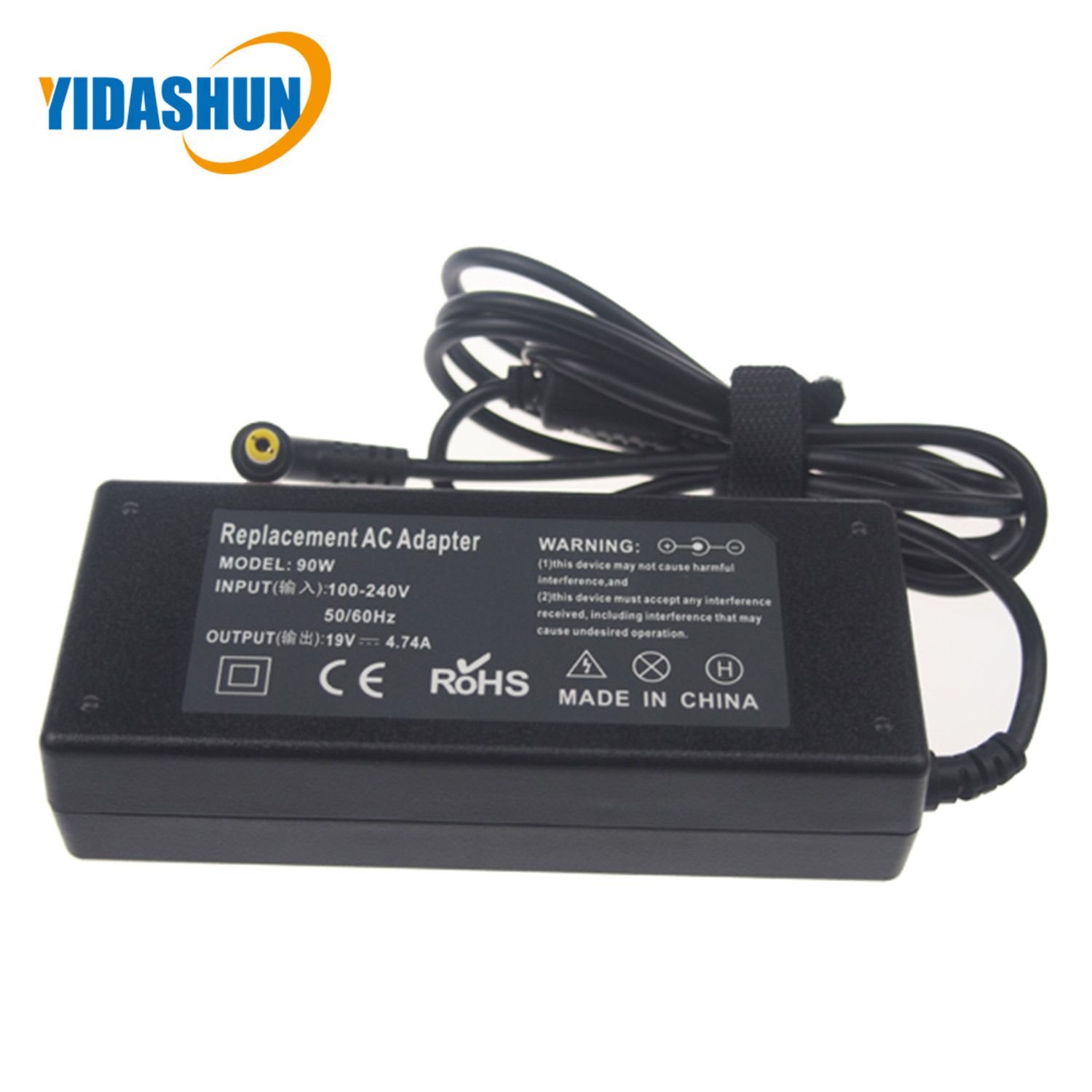 19V 4.74A 90W Notebook Computer Charger Replacement AC Laptop Adapter