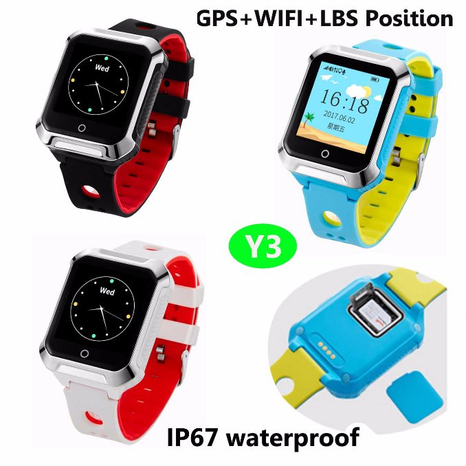2g Kids GPS Watch Tracker with Waterproof IP67 (Y3)