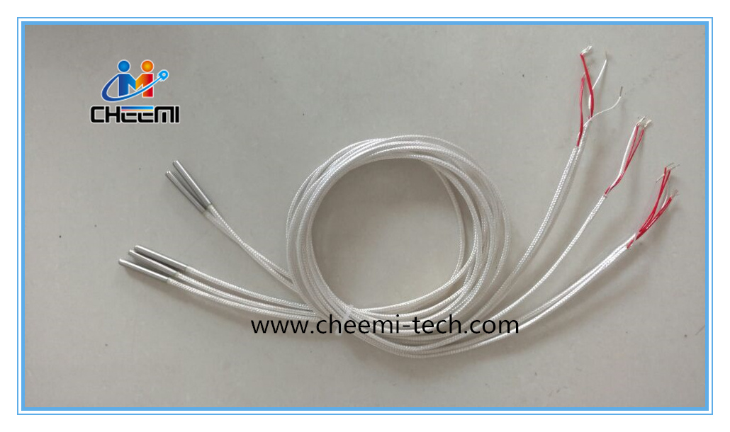 PT100 Rtd Temperature Probes Available with Transmitter