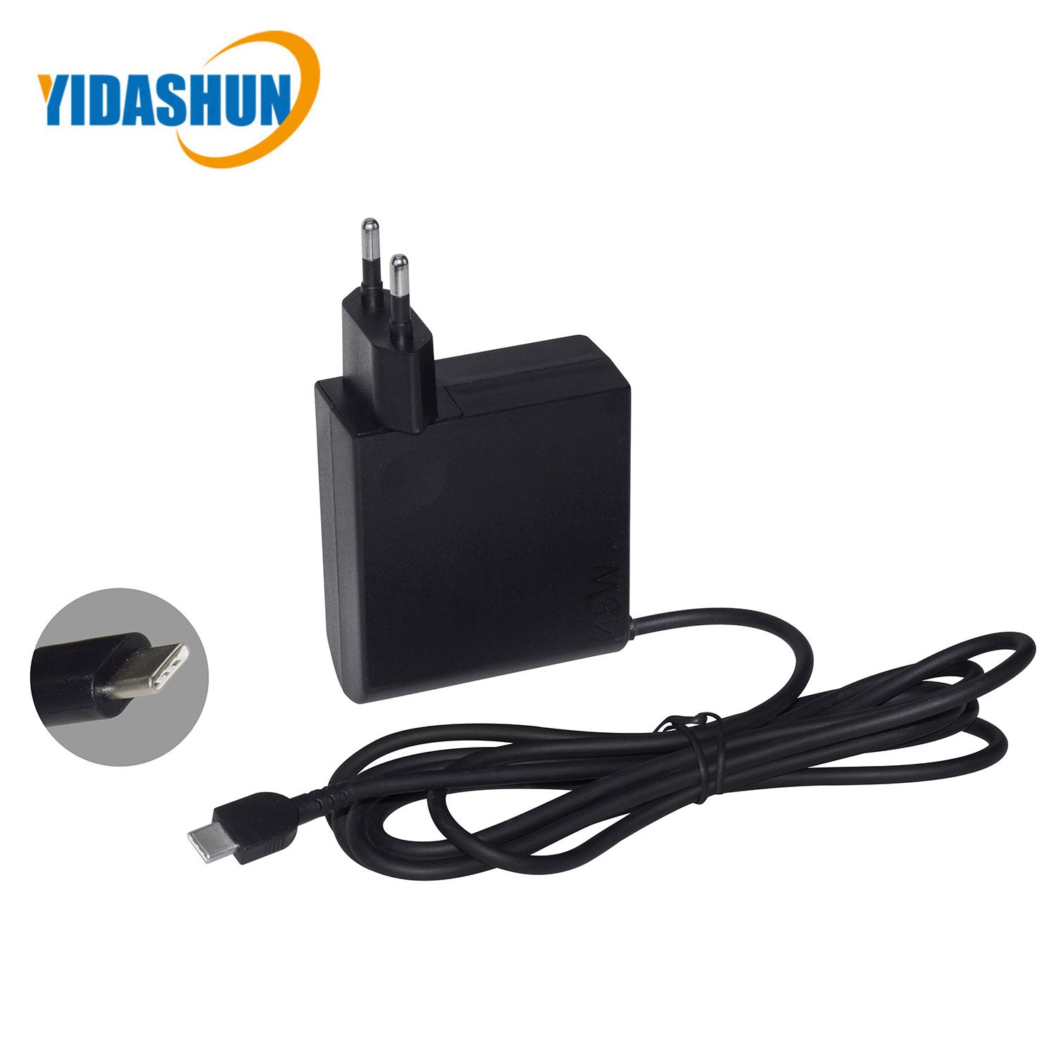 Laptop Adapter Charger AC DC Adapter Type-C 45W for Lenovo