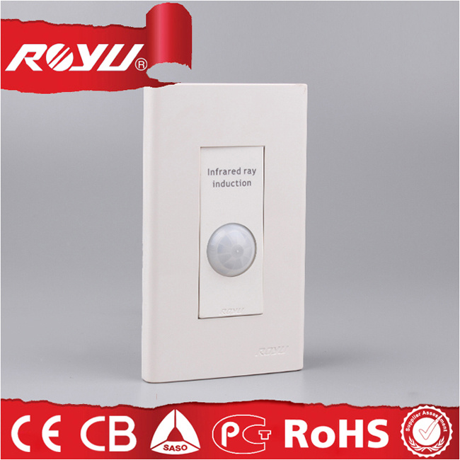 White Wall Electric Infrared Ray Induction Switch