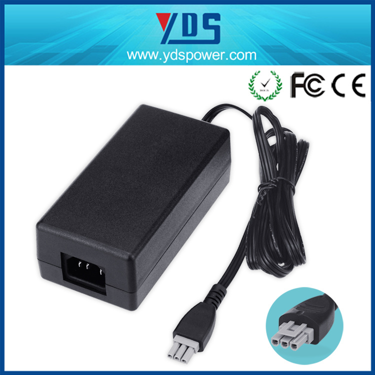High Quality 32V 2500mA C14 3pin Printer Adapter for HP