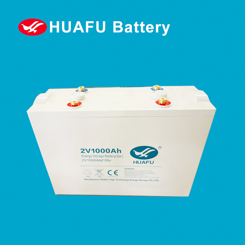 2V 1000ah Deep Cycle Lead Acid Power Battery for Solar System