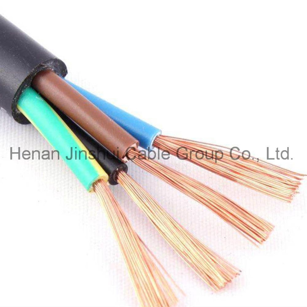 Copper Conductor PVC Sheath Flexible Rvv Cable Low Voltage