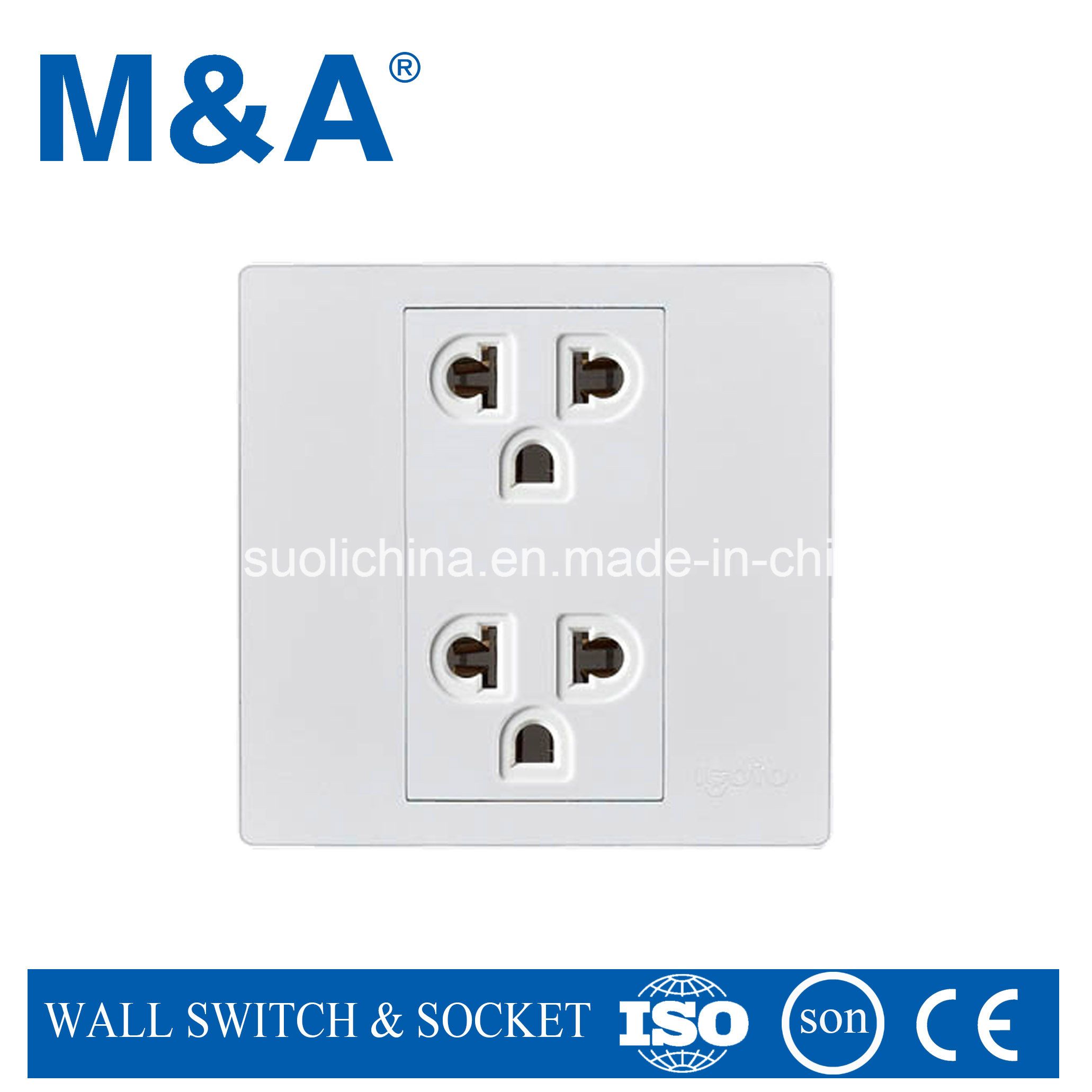 Ma70 Series1 G Universal American Wall Socket
