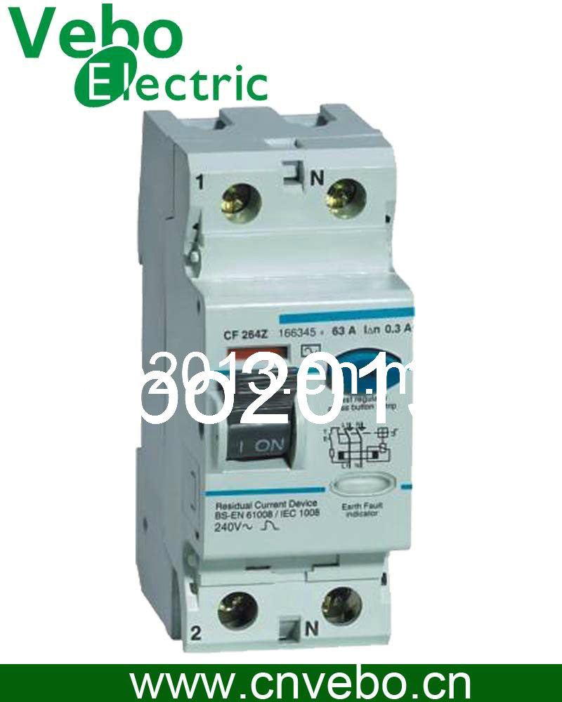 Residual Current Circuit Breaker, RCCB, RCD, ELCB