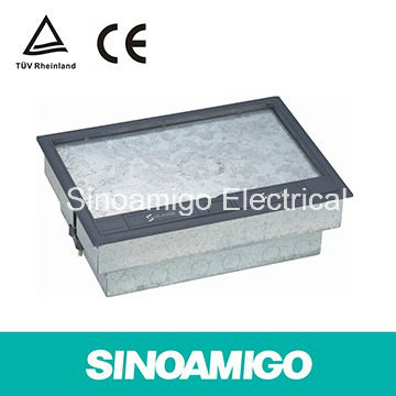 Pow Electric Socket Box Floor Receptacle Outlet