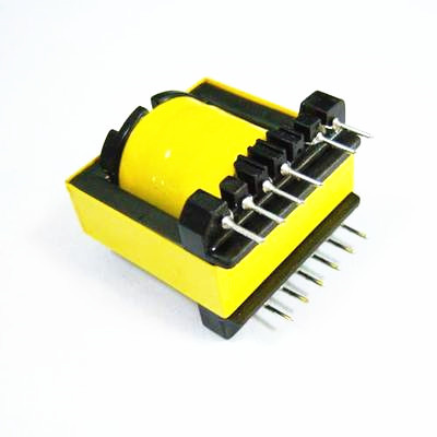 Horizontal Pot Type Ei Ee Ef High Frequency Transformer for Power Supply