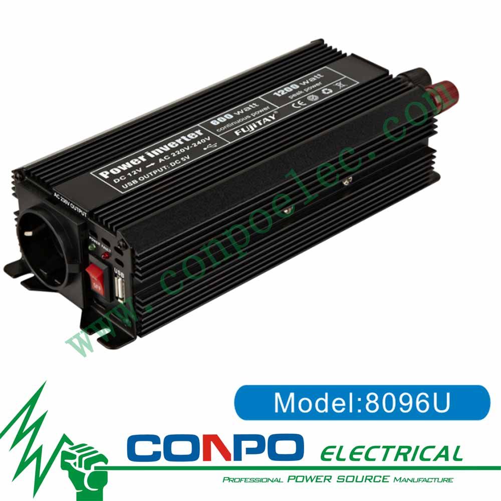 8096u 600W Modified Sine Wave Inverter+USB