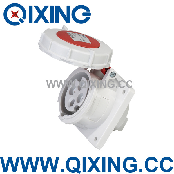 Waterproof Dustproof Panel Mounted Socket (QX222)