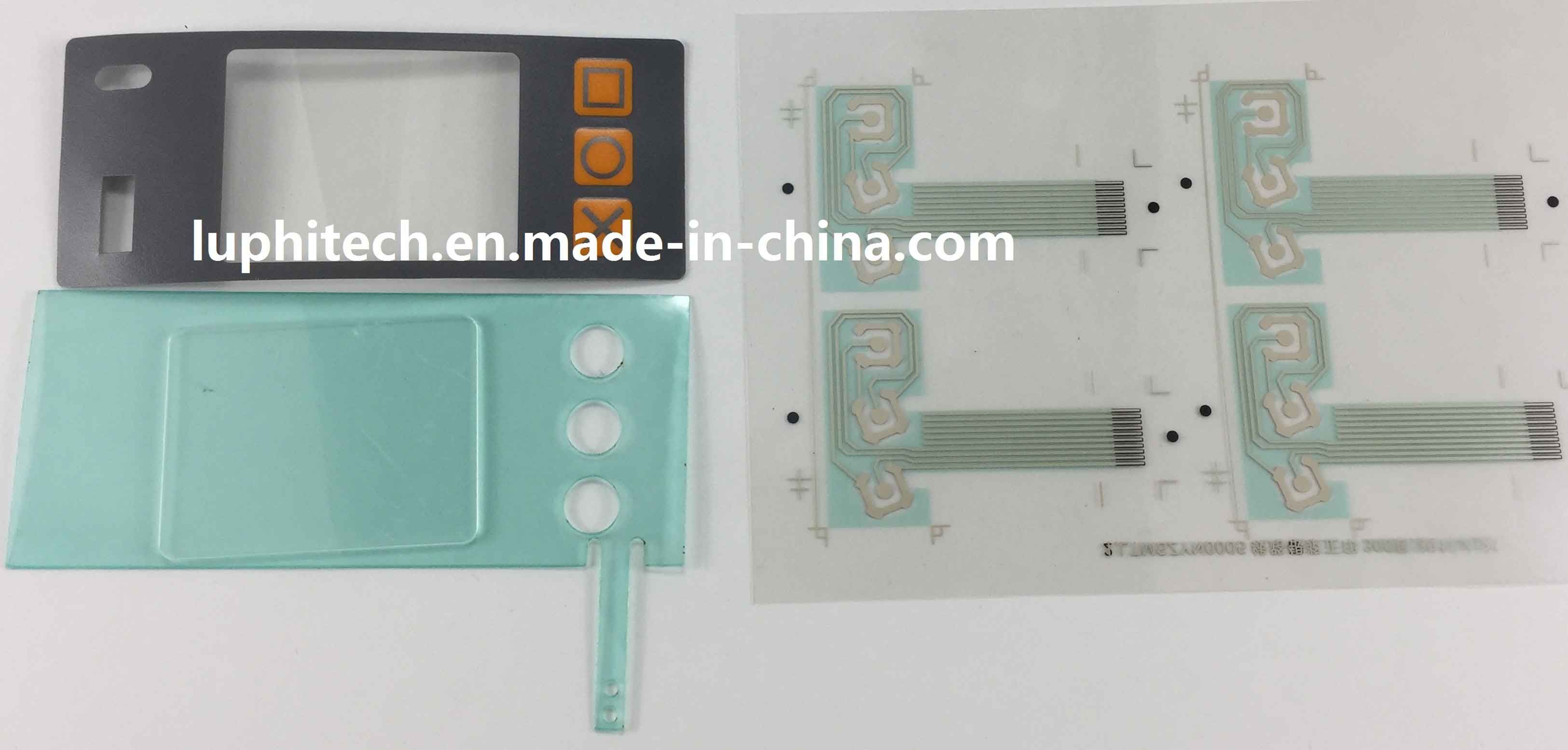 Silk Screen Printing Control Keypad Custom Membrane Switch