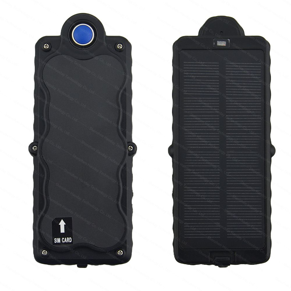 3G WCDMA Solar Energy 2100MHz Vehicle GPS Tracker Tk20sgse 20000mAh Battery Life Drop-Trigger Alarm with Solar Panel