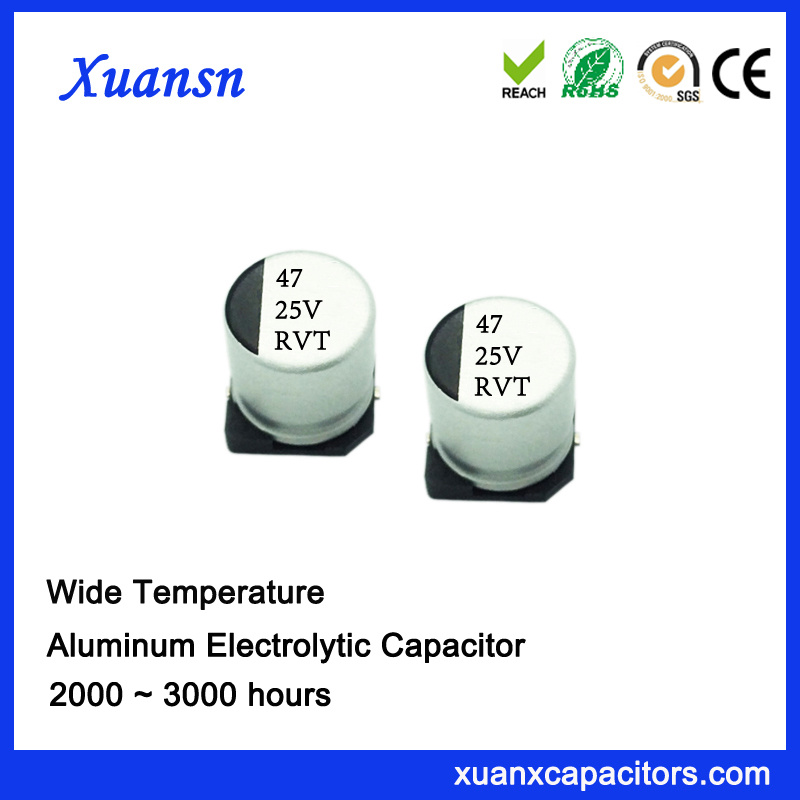 47UF 25V Chip Type Electrolytic Capacitor Supplier