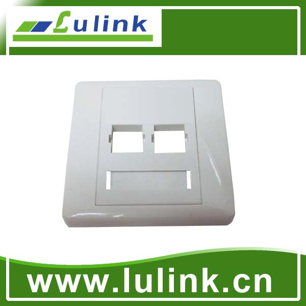 High Quality 86 Type Faceplate/Socket 2ports-Lk05sc10201