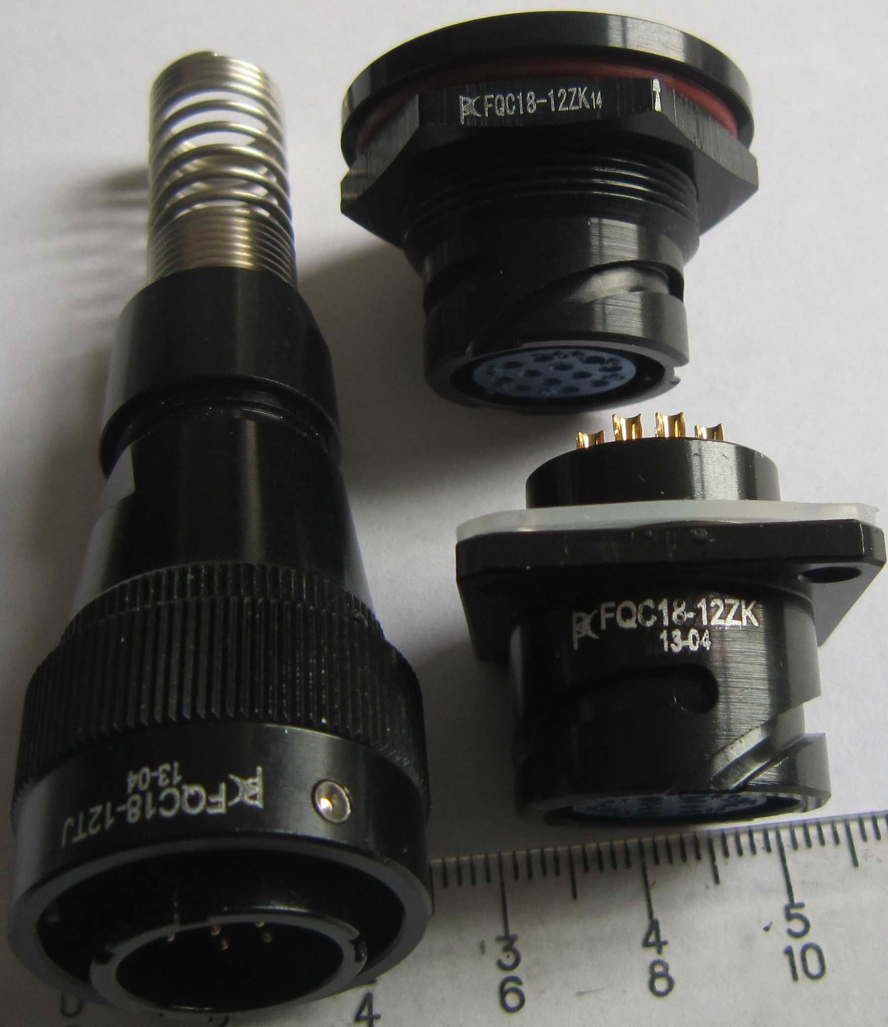 Fqc18 Series Bayonet Coupling Water Proof Connector
