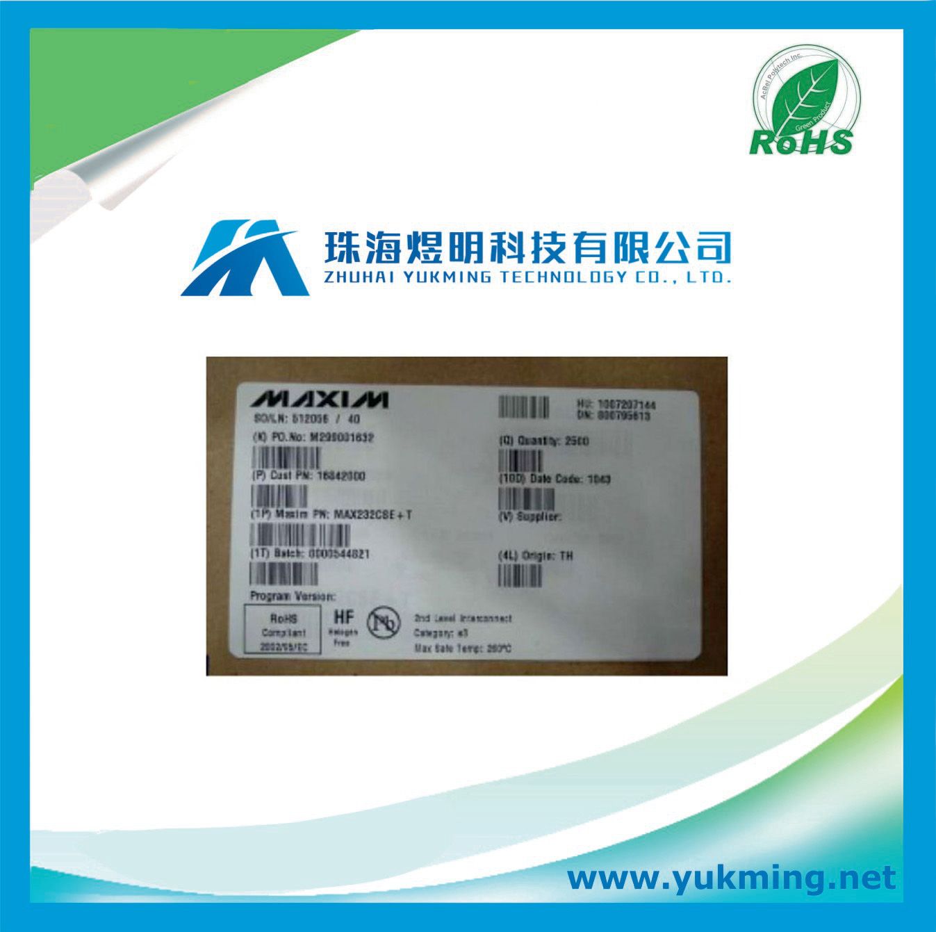 Integrated Circuit of Drivers or Receivers IC Max232cse+T