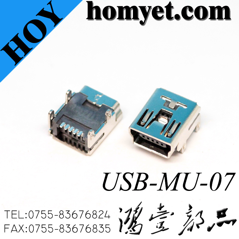 Female USB Jack Mini USB Connector