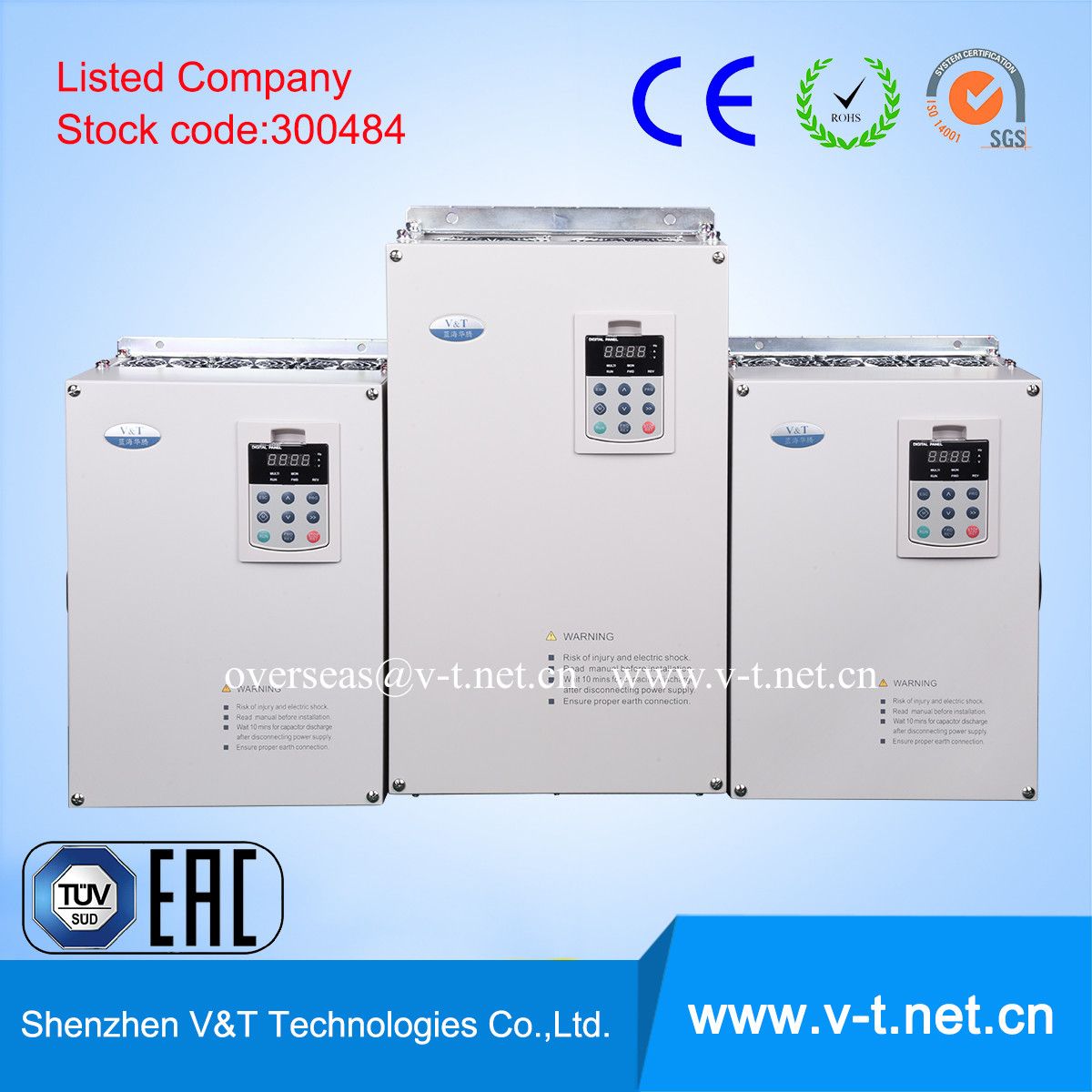 V6-H Sereis Torque Control Frequency Inverter