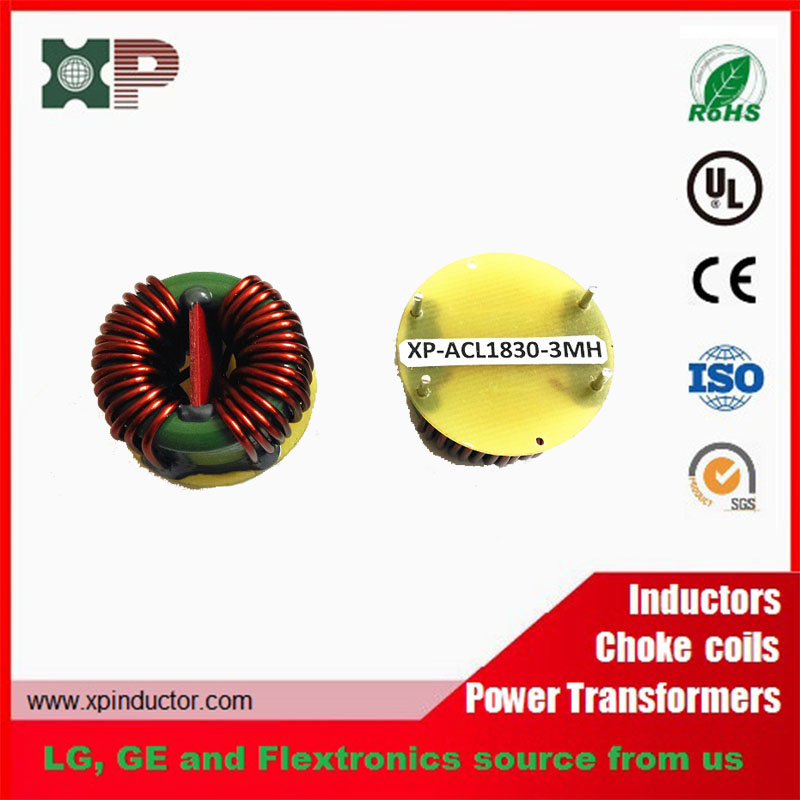 RoHS Approved 3mh Common Mode Choke Common Mode Inductor with Base