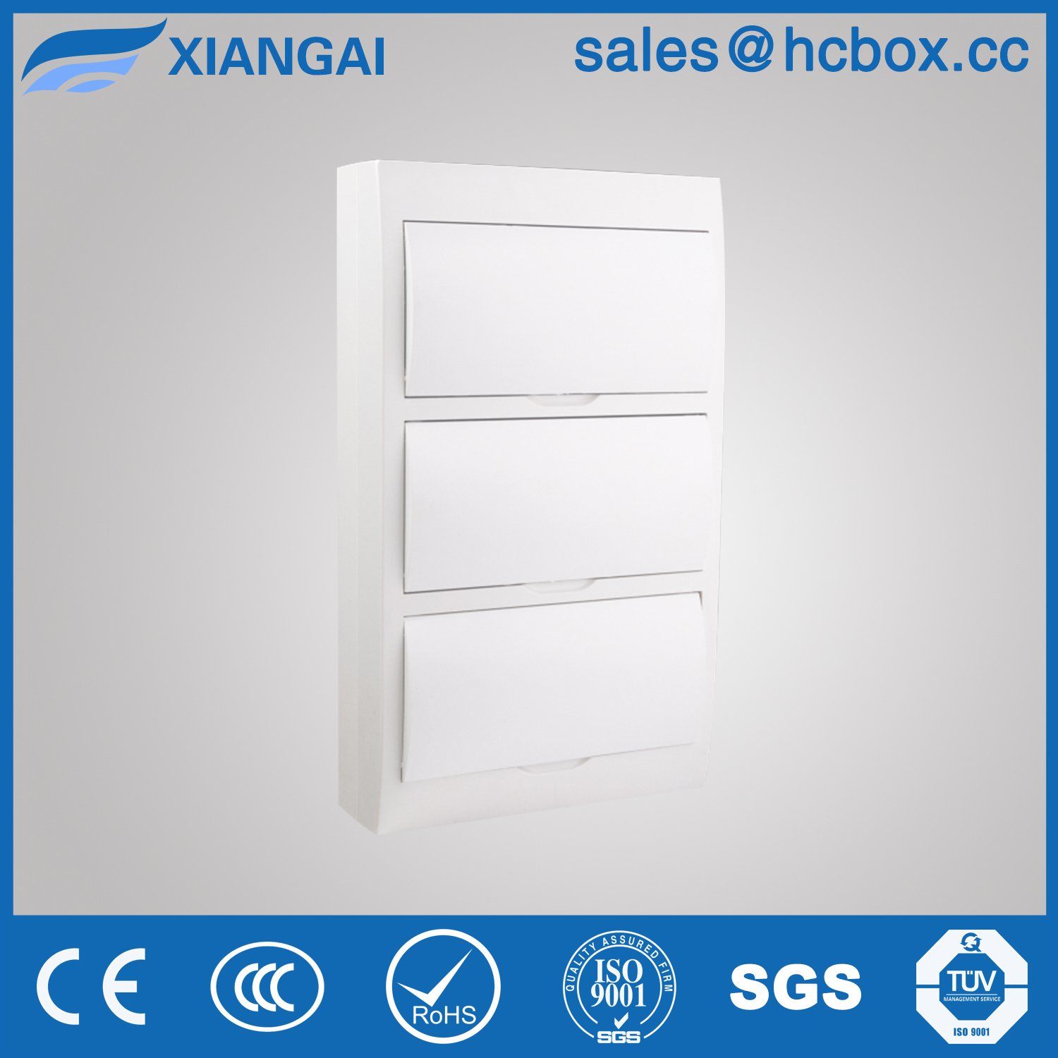 Hc-Tsw 45ways Plastic Distribution Box Electrical Cabinet Enclosure IP40