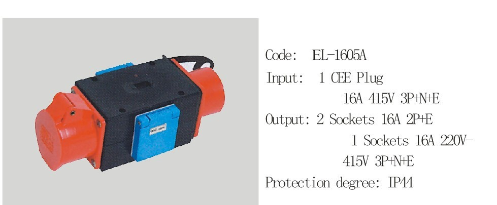PC Plug Socket Coupling (EL-1605A)