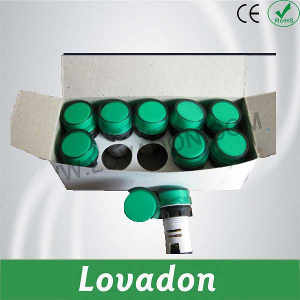 Green Ad22 Series Pushbutton Switch
