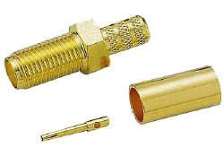 SMA Female Crimp Type for Rg58