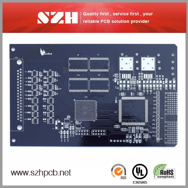 Electronic PCB with Gold Hole Rigid PCB Production
