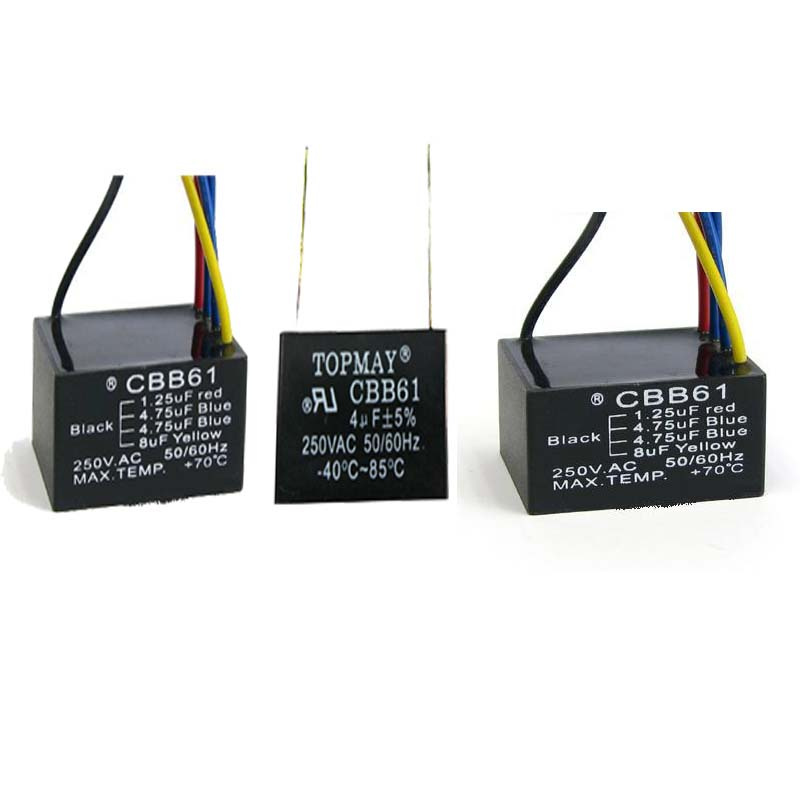 5+6UF 2inmetallized Polypropylene Film Capacitor Topmay