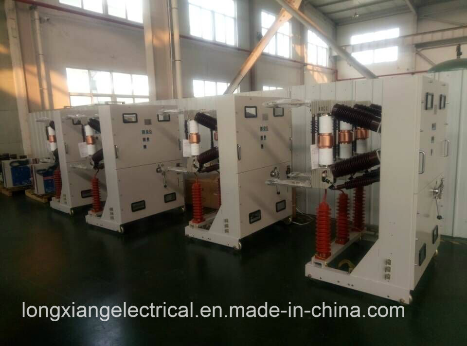 Zn23-40.5 Truck Type Indoor Hv Vacuum Circuit Breaker (ISO9001-2000)