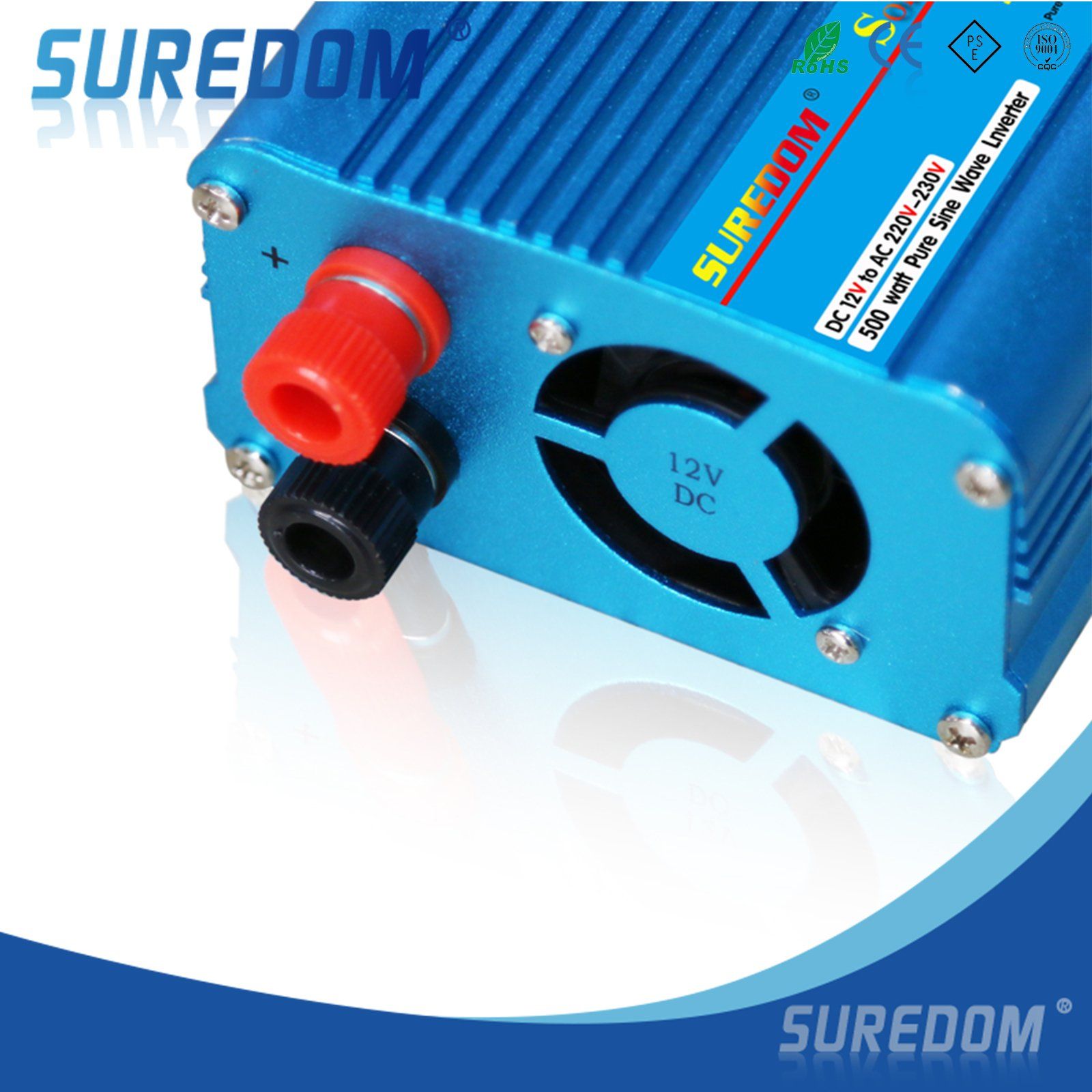 500W USB Single Phase Home Car Solar Power Solar Inverter