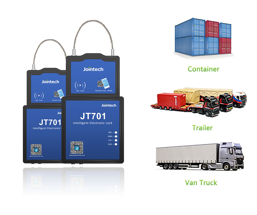 GPS Electronic Seal Jt701 for Cargo Container Transportation and Management