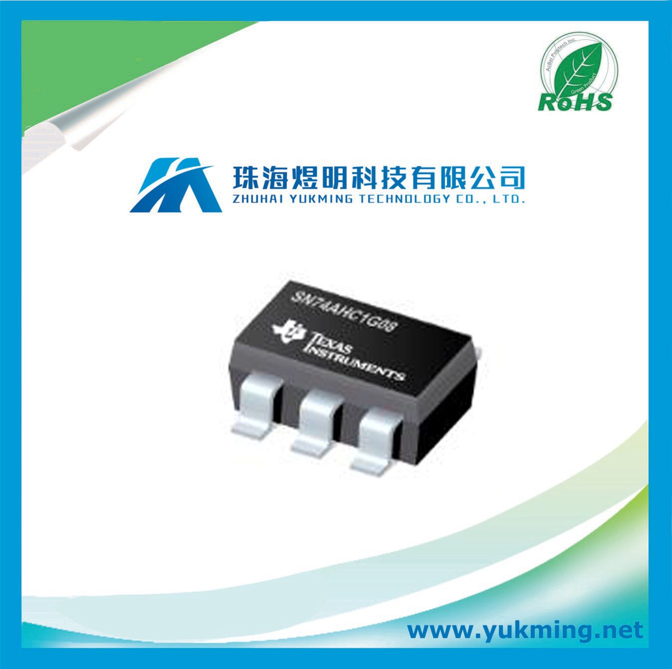 Integrated Circuit Sn74ahc1g08dbvt of and Gate 1-Element 2-in CMOS IC