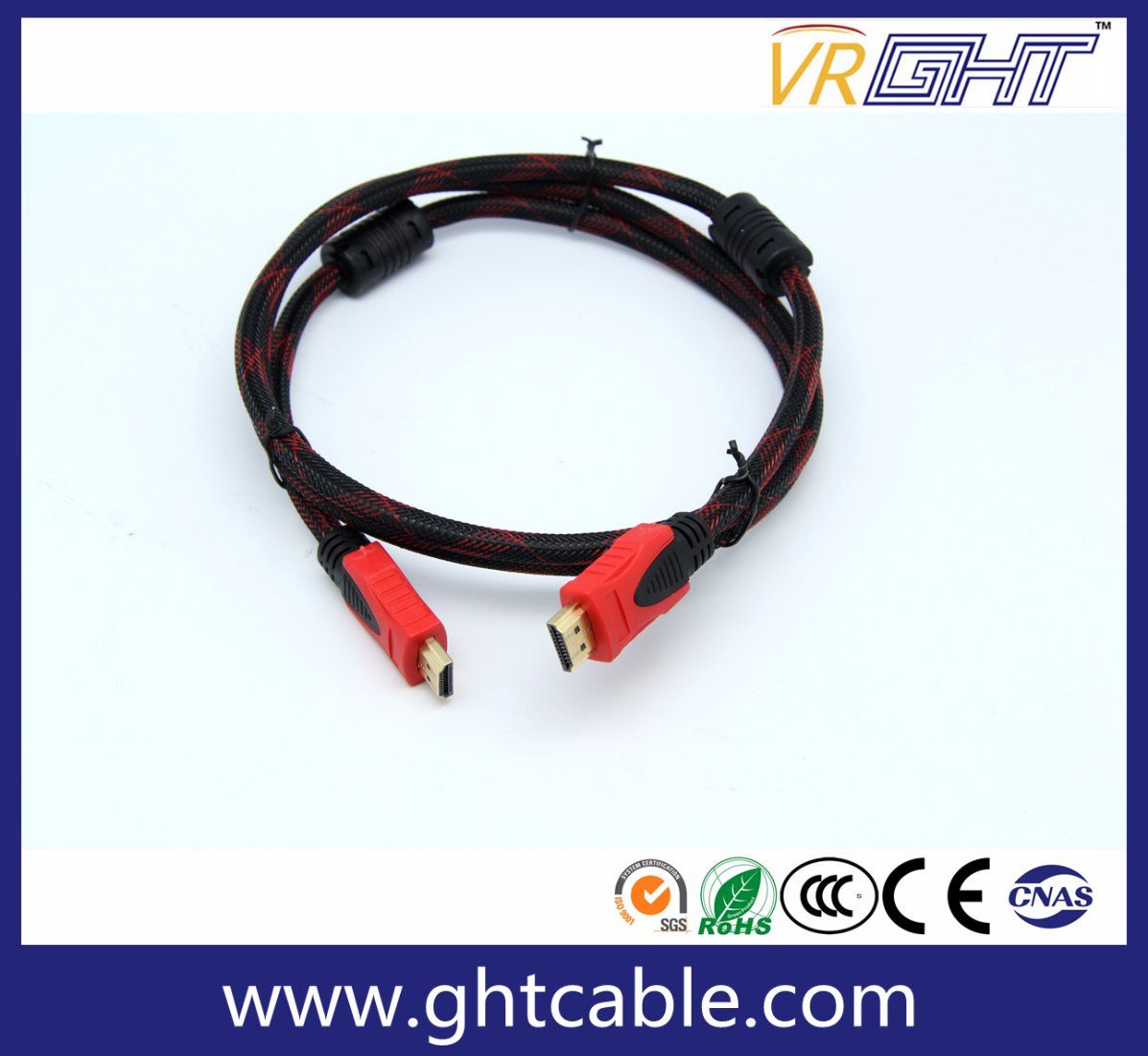 1.2m High Speed Support 1080P/2160p HDMI with Nylon Braiding