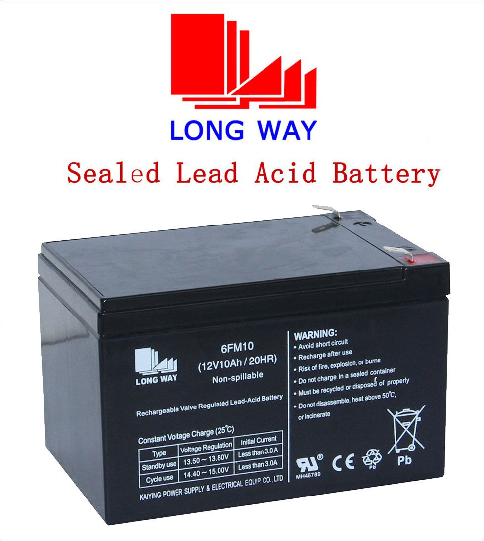 12V10ah Fire&Security UPS Solar Tools Lead Acid Battery